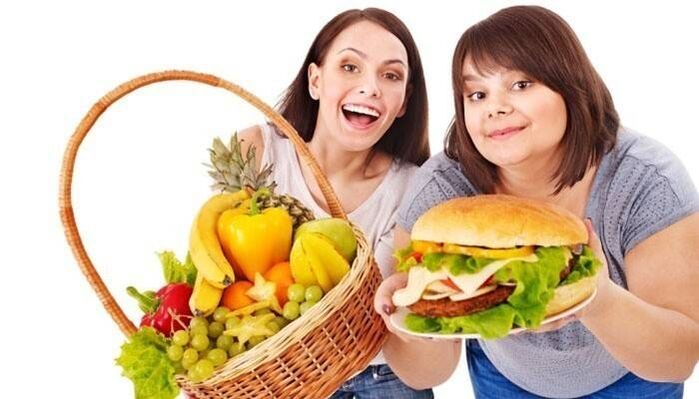 Για επιτυχή απώλεια βάρους, τα κορίτσια αναθεώρησαν τη διατροφή τους